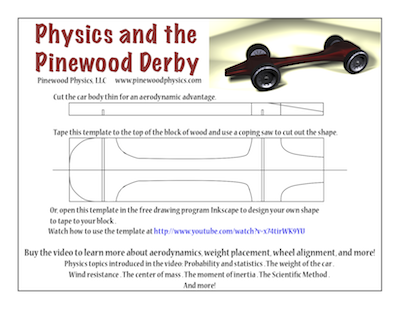 shape-n-race Pinewood Derby Cars